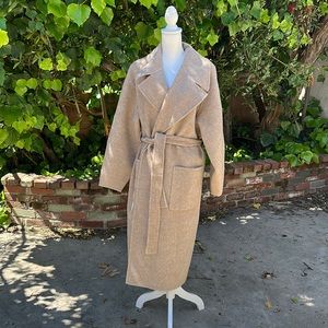 And other stories oversized wool coat size M, NWT